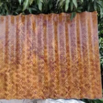 Bamboo Mat Corrugated Roofing Sheet